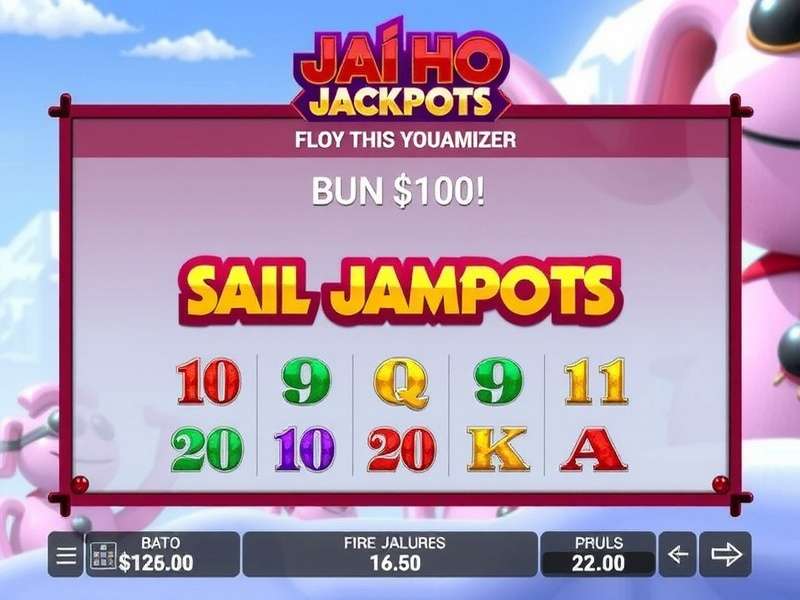 Jai Ho Jackpots Game Screenshot